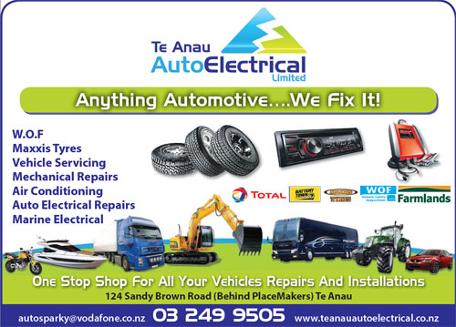 Te Anau Autoelectrical Limited